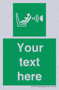 Custom safe condition child seat presence orientation detection system
